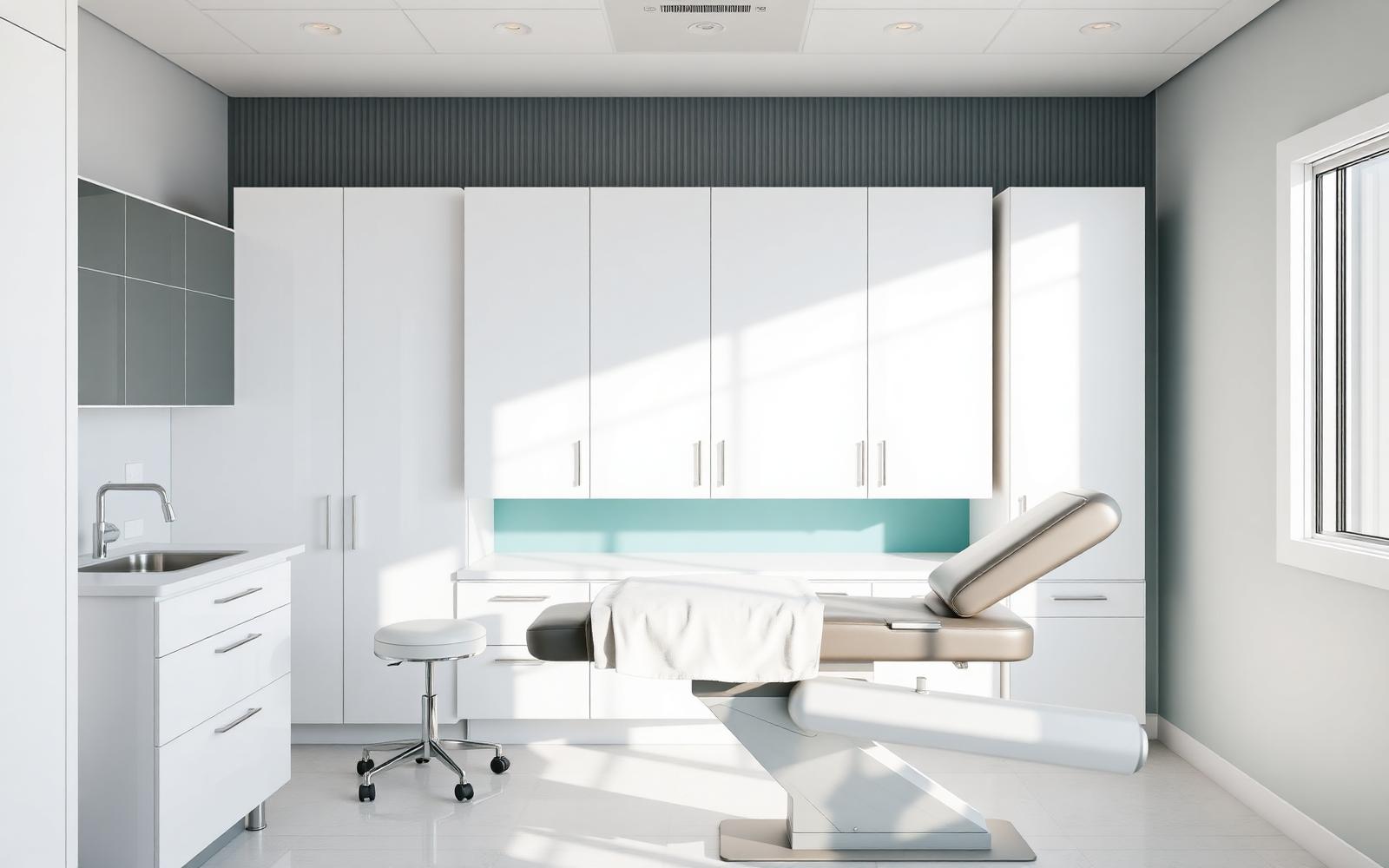 Configurable clinical treatment room